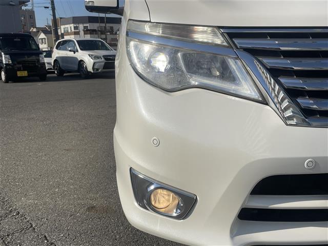 セレナ ハイウェイスター Vセレクション+セーフティ SHV エマージェンシーブレーキ アラウンドビューモニター 車線逸脱警報 クルーズコントロール フリップダウンモニター 純正SDナビ フルセグ Bluetooth SD 両側パワースライドドア LEDヘッド(24枚目)