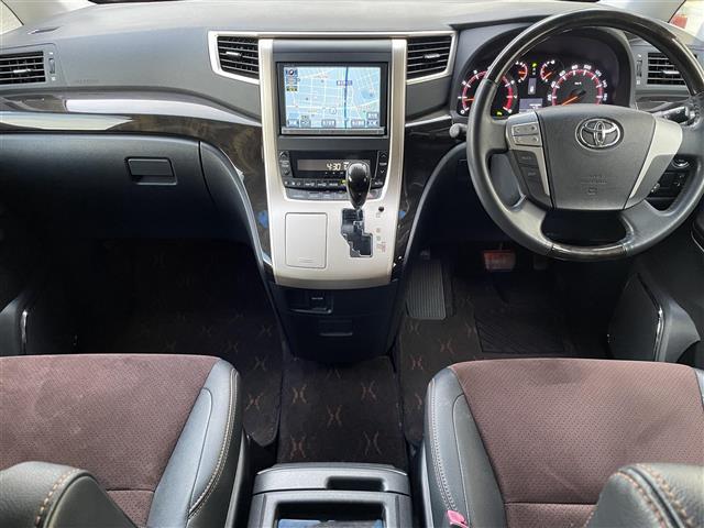 アルファード 240S タイプゴールド 1オーナー 純正HDDナビ BT/CD/DVD/HDD/TV バックカメラ 両側パワスラ オットマン 純正マット 電動リアゲート 前後コーナーセンサー クルコン 前フォグ 純正AW スペアキー ETC(42枚目)