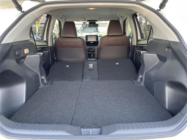 ヤリスクロス ハイブリッドZ 1オーナー 純正ナビ BT/CD/DVD/USB/TV 360カメラ 前後ドラレコ 半革 シートヒーター 電動シート ACC LKA BSM 純正マット 純正AW 電動リアゲート スペアキー ETC(31枚目)