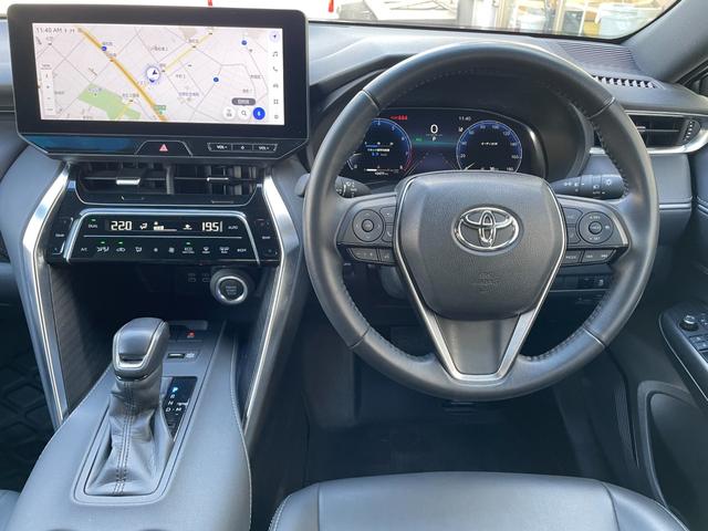 ハリアー Ｇ　１オーナー　純正ナビ　ＢＴ／ＵＳＢ／ＴＶ　バックカメラ　半革　電動シート　電動リアゲート　ＡＣＣ　ＬＫＡ　前後センサー　ＬＥＤ　前フォグ　オートハイビーム　純正マット　純正ＡＷ　スペアキー　ＥＴＣ（7枚目）