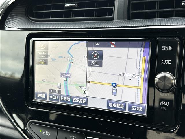 アクア Ｓスタイルブラック　純正ナビ　前後ドライブレコーダー　バックカメラ　純正ビルトインＥＴＣ　ＣＤ／ＤＶＤ／フルセグＴＶ／Ｂｌｕｅｔｏｏｔｈ／ＳＤ　ＬＥＤヘッドライト　プリクラッシュセーフティ　レーンディパーチャーアラート（11枚目）