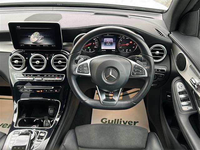 ＧＬＣ ＧＬＣ２５０　４マチックスポーツ（本革仕様）　純正ナビ　全方位カメラ　レーダークルコン　パドルシフト　衝突軽減　レーンキープ　ハンドルアシスト　ＢＳＭ　ハーフレザー　パワーシート　シートヒーター　パワーバックドア　ルーフレール　スペアキー（6枚目）