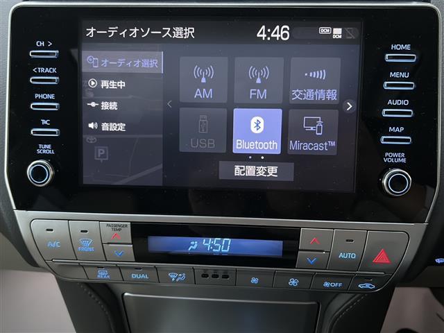 ランドクルーザープラド TX Lパッケージ マットブラックエディション ワンオーナー サンルーフ モデリスタエアロ メーカーナビ 全方位カメラ ルーフレール 純正18インチアルミ トヨタセーフティーセンス 盗難防止装置 横滑り防止装置 電格サードシート 新車時保証書 取説(6枚目)