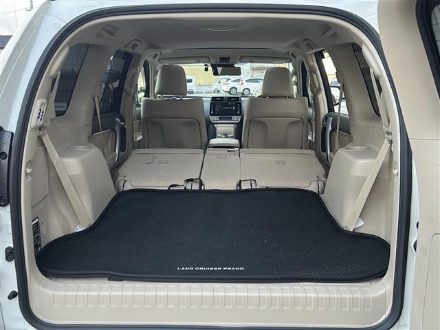 ランドクルーザープラド TX Lパッケージ マットブラックエディション ワンオーナー サンルーフ モデリスタエアロ メーカーナビ 全方位カメラ ルーフレール 純正18インチアルミ トヨタセーフティーセンス 盗難防止装置 横滑り防止装置 電格サードシート 新車時保証書 取説(21枚目)