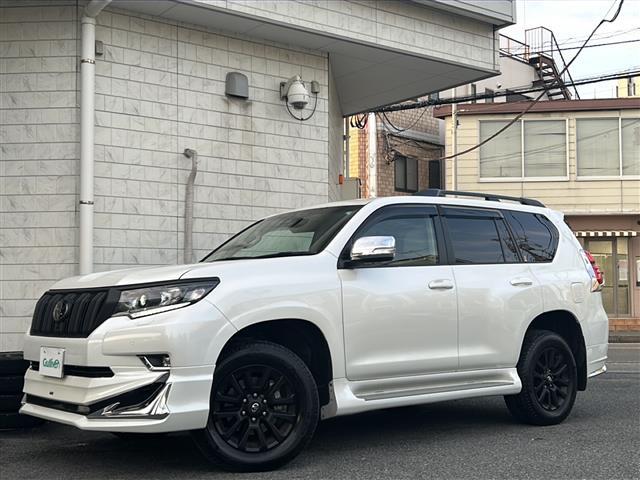 ランドクルーザープラド TX Lパッケージ マットブラックエディション ワンオーナー サンルーフ モデリスタエアロ メーカーナビ 全方位カメラ ルーフレール 純正18インチアルミ トヨタセーフティーセンス 盗難防止装置 横滑り防止装置 電格サードシート 新車時保証書 取説(34枚目)