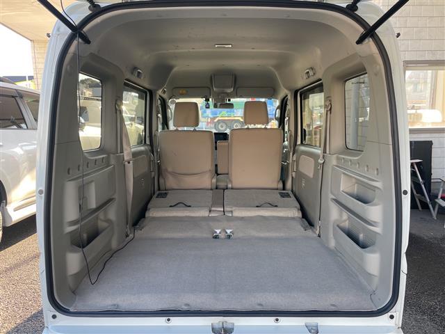 エブリイワゴン PZターボスペシャル 純正ナビ CD DVD FM AM SD USB BT フルセグTV Bカメ 前後ドラレコ ETC2.0 両側パワスラ ABS 横滑り防止装置 プリクラッシュ オートライト フォグランプ ドアバイザー(22枚目)