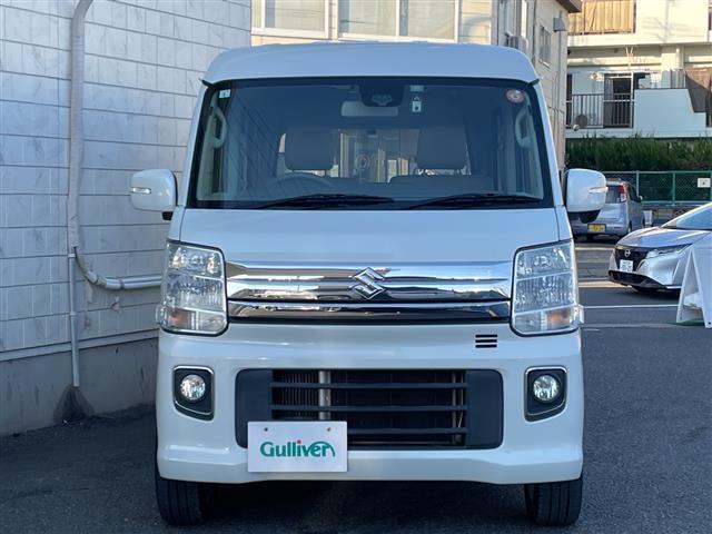 エブリイワゴン PZターボスペシャル 純正ナビ CD DVD FM AM SD USB BT フルセグTV Bカメ 前後ドラレコ ETC2.0 両側パワスラ ABS 横滑り防止装置 プリクラッシュ オートライト フォグランプ ドアバイザー(23枚目)