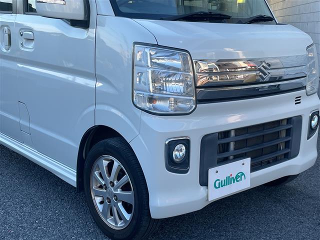 エブリイワゴン PZターボスペシャル 純正ナビ CD DVD FM AM SD USB BT フルセグTV Bカメ 前後ドラレコ ETC2.0 両側パワスラ ABS 横滑り防止装置 プリクラッシュ オートライト フォグランプ ドアバイザー(25枚目)