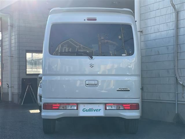 エブリイワゴン PZターボスペシャル 純正ナビ CD DVD FM AM SD USB BT フルセグTV Bカメ 前後ドラレコ ETC2.0 両側パワスラ ABS 横滑り防止装置 プリクラッシュ オートライト フォグランプ ドアバイザー(29枚目)