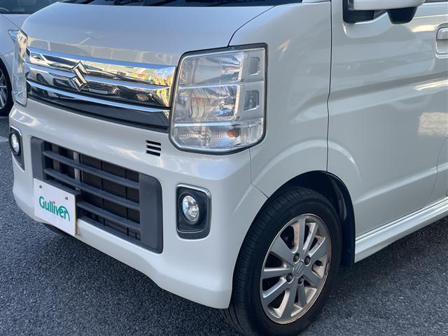 エブリイワゴン PZターボスペシャル 純正ナビ CD DVD FM AM SD USB BT フルセグTV Bカメ 前後ドラレコ ETC2.0 両側パワスラ ABS 横滑り防止装置 プリクラッシュ オートライト フォグランプ ドアバイザー(34枚目)