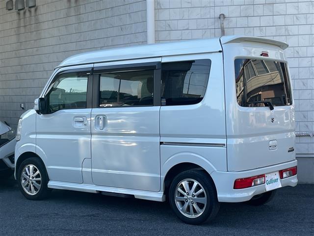 エブリイワゴン PZターボスペシャル 純正ナビ CD DVD FM AM SD USB BT フルセグTV Bカメ 前後ドラレコ ETC2.0 両側パワスラ ABS 横滑り防止装置 プリクラッシュ オートライト フォグランプ ドアバイザー(41枚目)