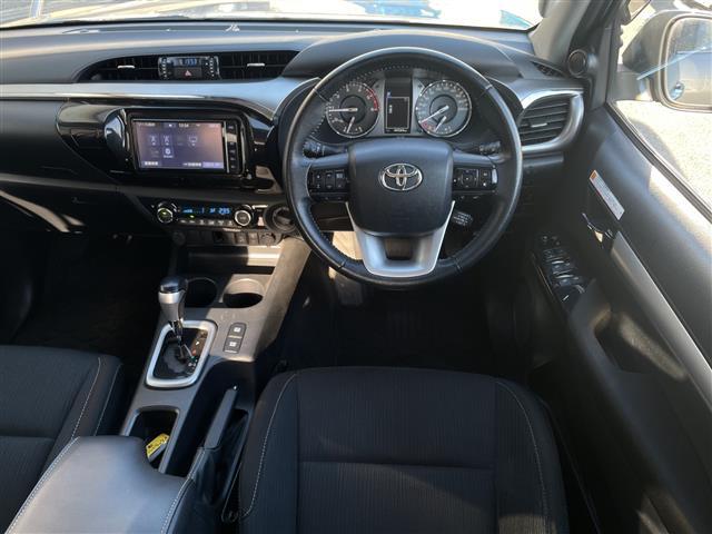 ハイラックス Z 1オーナー 純正ナビ Bカメラ プリクラッシュ レーンキープ ダウンヒルアシスト パーキングセンサー アイスト レーダークルコン パワーヒーター ETC 荷台カバー オートライト ISOFIX(6枚目)