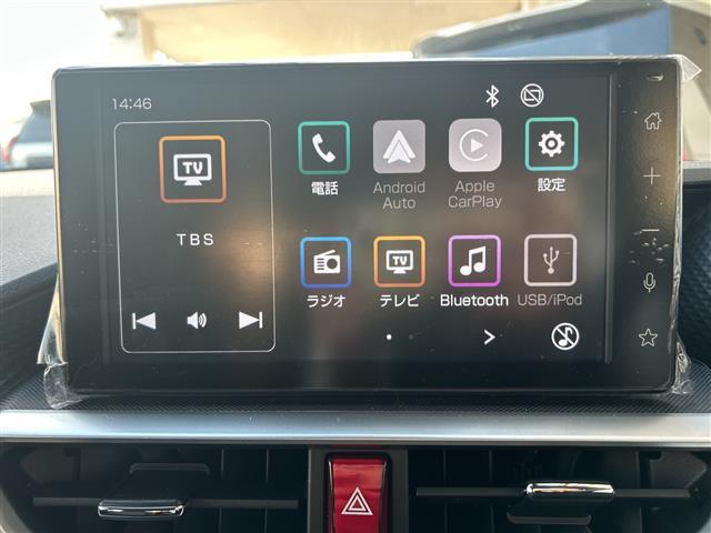 ライズ G 1オーナー 純正ナビ AM FM USB HDMI BT ワンセグTV バックカメラ Apple Car Play Android Auto ETC ルーフキャリア ルーフBOX 前席シートヒーター(3枚目)