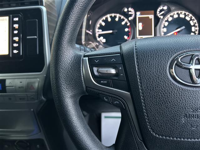 ランドクルーザープラド TX 1オーナー 純正ナビ CD DVD FM AM SD BT フルセグTV Bカメラ 前方ドラレコ ETC2.0 レーダークルコン サイドアンダーミラー レーンキープ プリクラッシュ コーナーセンサー(8枚目)