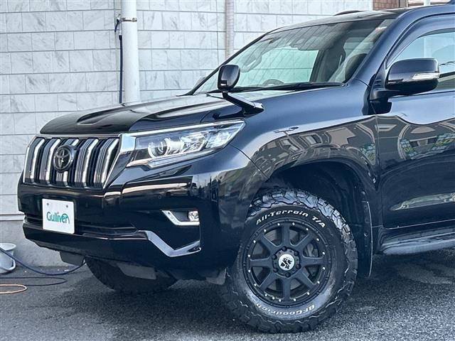 ランドクルーザープラド TX 1オーナー 純正ナビ CD DVD FM AM SD BT フルセグTV Bカメラ 前方ドラレコ ETC2.0 レーダークルコン サイドアンダーミラー レーンキープ プリクラッシュ コーナーセンサー(27枚目)