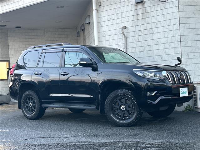 ランドクルーザープラド TX 1オーナー 純正ナビ CD DVD FM AM SD BT フルセグTV Bカメラ 前方ドラレコ ETC2.0 レーダークルコン サイドアンダーミラー レーンキープ プリクラッシュ コーナーセンサー(35枚目)