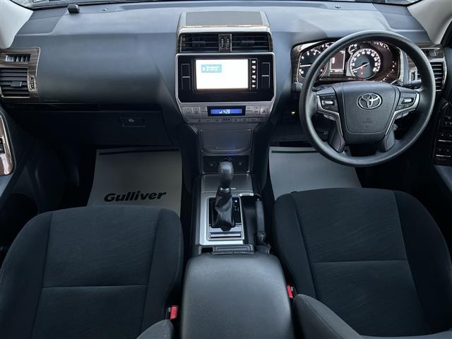 ランドクルーザープラド TX 1オーナー 純正ナビ CD DVD FM AM SD BT フルセグTV Bカメラ 前方ドラレコ ETC2.0 レーダークルコン サイドアンダーミラー レーンキープ プリクラッシュ コーナーセンサー(42枚目)