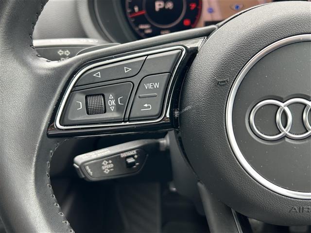 Ａ３ スポーツバック３０ＴＦＳＩ　スポーツ　ワンオーナー／純正ナビ／バックカメラ／ＥＴＣ／前後ドラレコ／シートヒーター／エアシート／パワーシート／レーダークルーズコントロール／コーナーセンサー／ＬＥＤ／衝突被害軽減システム／純正ＡＷ１７インチ（15枚目）