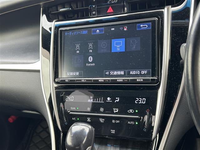 ハリアー プレミアム　純正ナビ／地デジＴＶ／Ｂｌｕｅｔｏｏｔｈ／バックカメラ／サンルーフ／モデリスタエアロ／衝突軽減ブレーキ／レーンキープ／ハーフレザー／純正アルミ／ＬＥＤヘッドライト／パワーバックドア／スマートキー（18枚目）