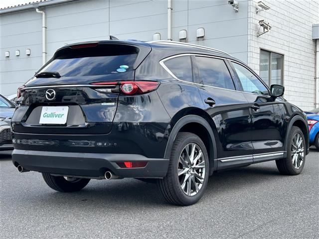 ＣＸ－８ ２５Ｓ　Ｌパッケージ　衝突軽減ブレーキ／サンルーフ／純正ナビ／地デジＴＶ／Ｂｌｕｅｔｏｏｔｈ／ＢＯＳＥスピーカー／黒レザーシート／シートヒーター／エアシート／アクティブドライビングディスプレイ／ステアリングヒーター／ＢＳＭ（3枚目）