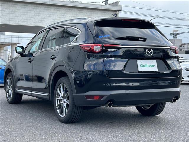ＣＸ－８ ２５Ｓ　Ｌパッケージ　衝突軽減ブレーキ／サンルーフ／純正ナビ／地デジＴＶ／Ｂｌｕｅｔｏｏｔｈ／ＢＯＳＥスピーカー／黒レザーシート／シートヒーター／エアシート／アクティブドライビングディスプレイ／ステアリングヒーター／ＢＳＭ（43枚目）