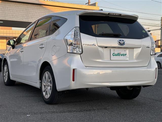 プリウスアルファ S 純正ナビTV付/クリアランスソナー/ETC/バックカメラ/HID/フォグランプ/プッシュスタート/スペアキー/電格ミラー/ウインカーミラー/bluetooth(5枚目)