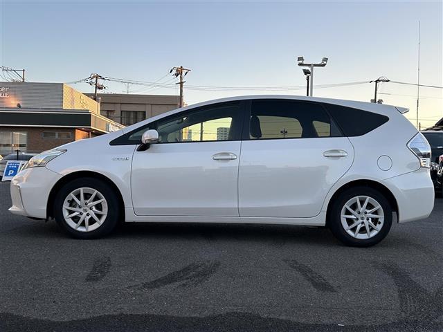 プリウスアルファ S 純正ナビTV付/クリアランスソナー/ETC/バックカメラ/HID/フォグランプ/プッシュスタート/スペアキー/電格ミラー/ウインカーミラー/bluetooth(6枚目)