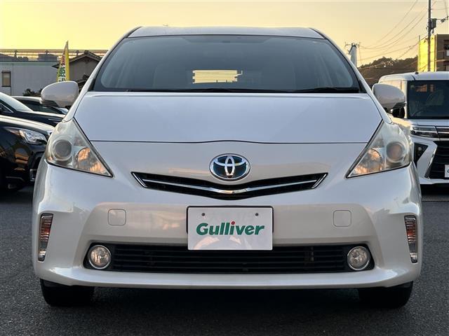 プリウスアルファ S 純正ナビTV付/クリアランスソナー/ETC/バックカメラ/HID/フォグランプ/プッシュスタート/スペアキー/電格ミラー/ウインカーミラー/bluetooth(8枚目)