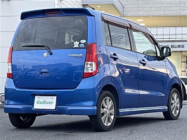 ワゴンR リミテッド ワンオーナー/社外メモリナビ/フルセグTV/盗難防止装置/オートライト/プッシュスタート/スペアキー/スマートキー/純正14インチアルミホイール/純正フロアマット/HID/保証書有り/取扱説明書有り(5枚目)