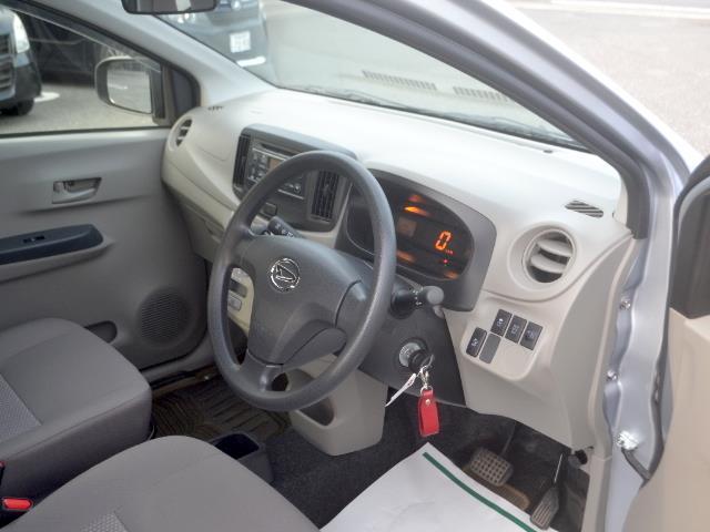 ミライース L SA 1オーナー/純正オーディオ/スマートアシスト/エコアイドル/キーレス/社外AW/バイザー/フロアマット 衝突軽減B 運転席エアバック パワーウインドー 横滑防止 ワンオーナー車 キーレス ABS(5枚目)