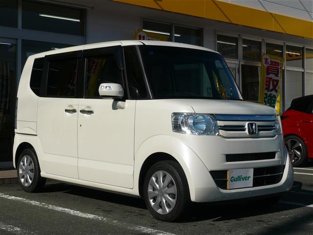 Ｎ－ＢＯＸ Ｇ・Ｌパッケージ　Ｉ－ＳＴＯＰ　ベンチ席　カラーバックモニター　全席ＰＷ　ナビテレビ　地ＴＶ　ＡＡＣ　横滑り防止　スマートキー　ＤＶＤ再生　ＡＢＳ　ＥＴＣ　キーレスＥ　パワーステアリング　運転席エアバッグ　ＳＤ（4枚目）