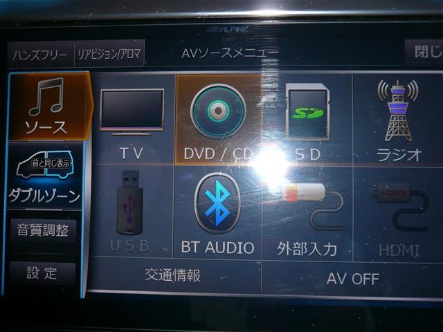 アルファード 2.5S 禁煙車 両側パワー アルパイン11インチナビ 前後ドライブレコーダー ビルトインETC バックカメラ セーフティセンス 2眼LED アルパインカーアロマ Bluetooth音楽 LKAS クリソナ(5枚目)