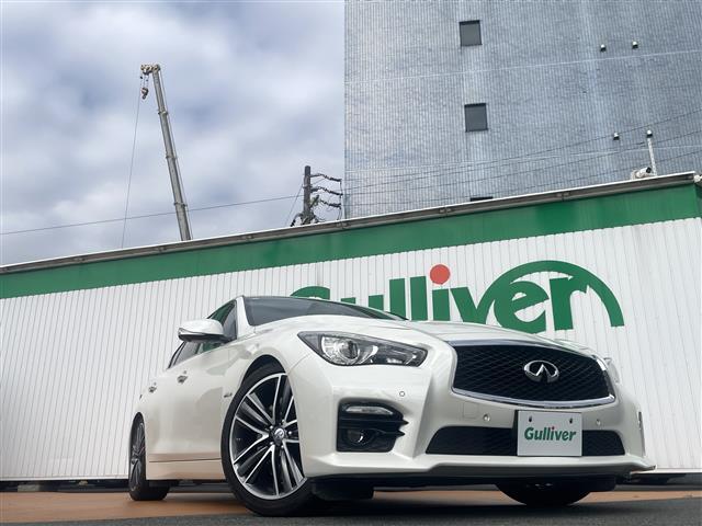 スカイライン 350GT ハイブリッド タイプSP アラウンドビューモニター/社外ダウンサス 本革 ローダウン 電動シート LEDヘッド インテリジェントエアコン クルーズコントロール シートヒーター HDDナビ ドラレコ ETC 寒冷地 ナビTV(30枚目)