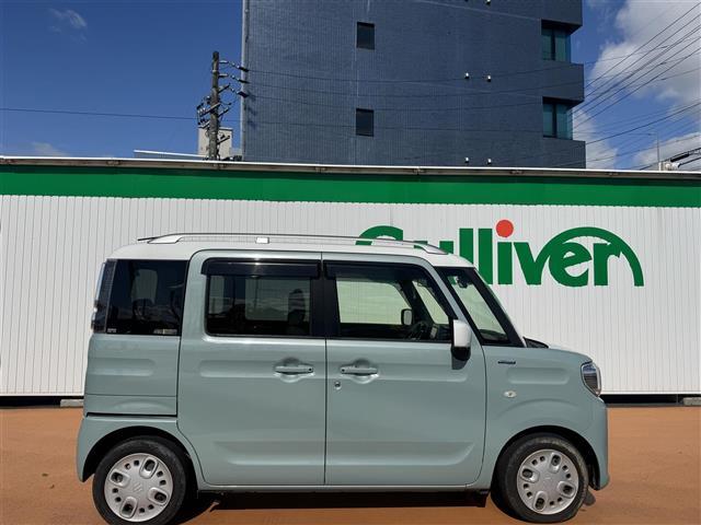 スペーシア ハイブリッドＸ　両側パワードア　スマートエントリー　シ－トヒ－タ－　ＥＴＣ車載器　ブルートゥース　ｉ－ｓｔｏｐ　フリーキー　ナビＴＶ　サイドエアバック　ダブルエアバック　ＶＤＣ　ＡＡＣ　ＳＤナビゲーション　ＤＶＤ再生（4枚目）