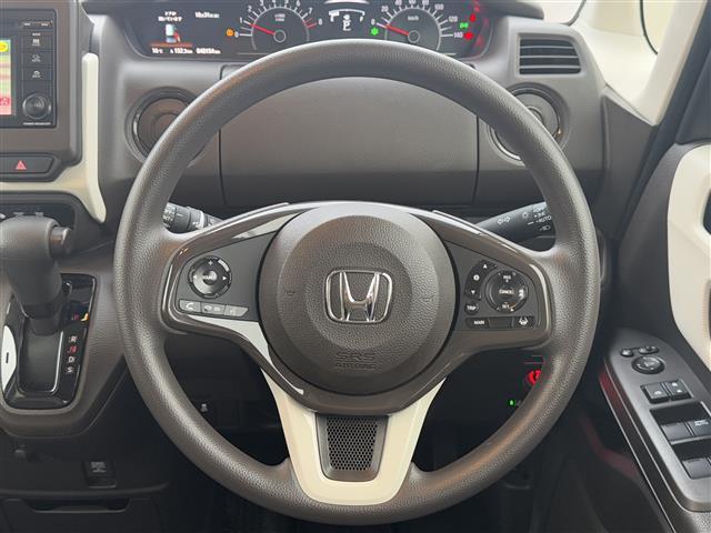 N-BOX L 衝突回避支援ブレーキ I-STOP クリソナ PW アダプティブクルコン パワステ bluetooth 車線逸脱 テレビ スマ-トキ- 横滑り防止 ETC車載器 LEDライト エアコン付き キーレス付(8枚目)