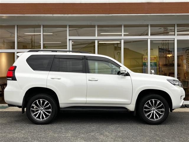 ランドクルーザープラド TX Lパッケージ リアカメラ 追従クルーズ BTオーディオ 車線逸脱 パーキングセンサー 1オ-ナ- スマートキ ヒーター キーレスエントリー 3列席 DVD再生可 エアコン LEDランプ レザー パートタイム4WD(37枚目)