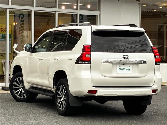 ランドクルーザープラド TX Lパッケージ リアカメラ 追従クルーズ BTオーディオ 車線逸脱 パーキングセンサー 1オ-ナ- スマートキ ヒーター キーレスエントリー 3列席 DVD再生可 エアコン LEDランプ レザー パートタイム4WD(43枚目)