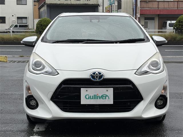 アクア G 純正ナビ フルセグ BT バックカメラ PCS LDA クルコン LEDヘッドライト LEDフォグライト オートライト オートハイビーム ドラレコ スマートキー プッシュスタート ビルトインETC(4枚目)