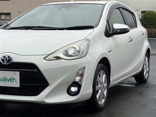 アクア G 純正ナビ フルセグ BT バックカメラ PCS LDA クルコン LEDヘッドライト LEDフォグライト オートライト オートハイビーム ドラレコ スマートキー プッシュスタート ビルトインETC(10枚目)