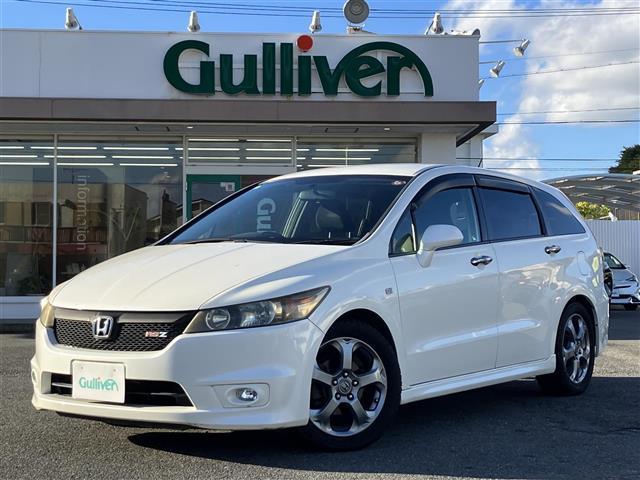 ストリーム RSZ 純正ナビ Bカメラ HIDヘッドライト フォグライト  パドルシフト ステアリングスイッチ HDDナビエディション ETC付 キーレスエントリーキー デュアルエアバッグ リアカメラ DVD ナビ(2枚目)