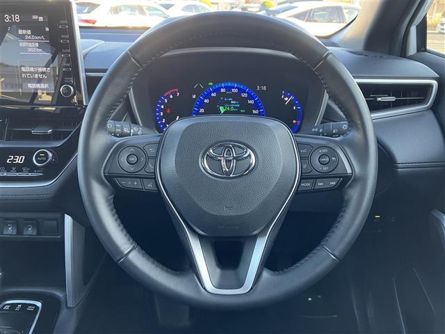 カローラクロス ハイブリッド Z ワンオーナー 純正ディスプレイオーディオ フルセグ ミラキャスト BT USB バックカメラ 全方位モニター PCS LTA RSA クルコン BSM パワーシート シートヒーター ETC LKA(15枚目)