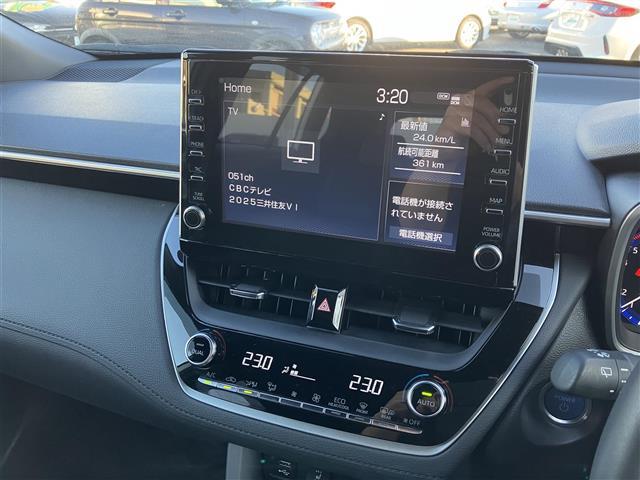 カローラクロス ハイブリッド Z ワンオーナー 純正ディスプレイオーディオ フルセグ ミラキャスト BT USB バックカメラ 全方位モニター PCS LTA RSA クルコン BSM パワーシート シートヒーター ETC LKA(22枚目)