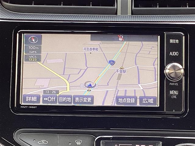 アクア G GRスポーツ レーンキープ Bluetooth 地デジ 盗難防止装置 キーフリー クルコン ABS シートヒーター DVD 横滑り防止機能 スマートキ パワステ メモリナビ オートライト LEDヘッド ナビ&TV(2枚目)