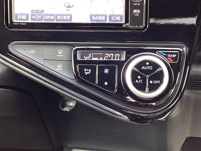 アクア G GRスポーツ レーンキープ Bluetooth 地デジ 盗難防止装置 キーフリー クルコン ABS シートヒーター DVD 横滑り防止機能 スマートキ パワステ メモリナビ オートライト LEDヘッド ナビ&TV(5枚目)