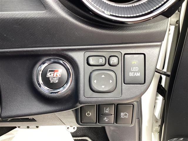 アクア G GRスポーツ レーンキープ Bluetooth 地デジ 盗難防止装置 キーフリー クルコン ABS シートヒーター DVD 横滑り防止機能 スマートキ パワステ メモリナビ オートライト LEDヘッド ナビ&TV(10枚目)