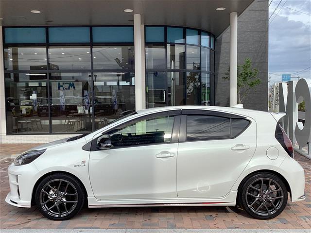 アクア G GRスポーツ レーンキープ Bluetooth 地デジ 盗難防止装置 キーフリー クルコン ABS シートヒーター DVD 横滑り防止機能 スマートキ パワステ メモリナビ オートライト LEDヘッド ナビ&TV(32枚目)