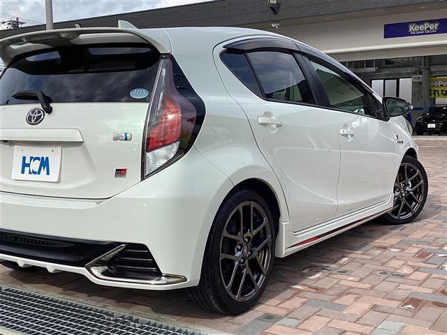 アクア G GRスポーツ レーンキープ Bluetooth 地デジ 盗難防止装置 キーフリー クルコン ABS シートヒーター DVD 横滑り防止機能 スマートキ パワステ メモリナビ オートライト LEDヘッド ナビ&TV(36枚目)