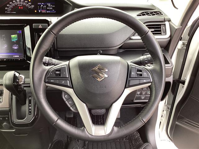 ソリオバンディット ハイブリッドＭＶ　車線逸脱　全周囲モニター　エアロ　ＬＥＤランプ　クルコン　イモビライザー　Ｗエアバック　スマキー　サイドエアＢ　フルセグＴＶ　オートエアコン　ＵＳＢ入力　ドライブレコーダー　ＤＶＤ再生　ＥＴＣ　ＡＢＳ（5枚目）