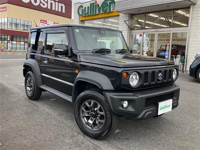 ジムニーシエラ ＪＣ　アイドリングＳ　スマートエントリー　車線逸脱警報装置　横滑り防止機能　ダブルエアバッグ　キーレスエントリー　パワーステアリング　オートクルーズコントロール　ＬＥＤへッドライト　ＰＷ　ＡＡＣ　ＡＢＳ（2枚目）