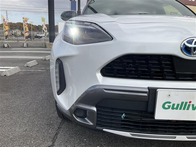 ヤリスクロス ハイブリッドZ アドベンチャー ワンオーナー 禁煙車 純正8インチディスプレイオーディオBluetooth、フルセグテレビ バックカメラ ハーフレザーシートシートヒーター 運転席パワーシート パワーバックドア 純正LEDヘッドライト(34枚目)